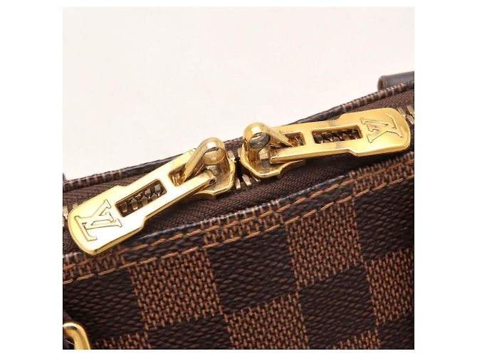 Borsa Louis Vuitton Damier Alma BB Damier ebene - vista 12