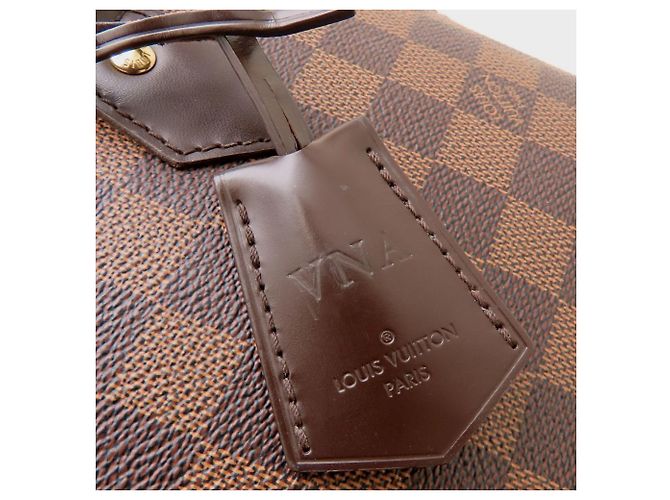 Borsa Louis Vuitton Damier Alma BB Damier ebene - vista 17