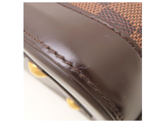 Borsa Louis Vuitton Damier Alma BB Damier ebene - vista 21