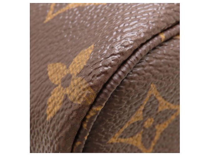 Borsa Tote Louis Vuitton Monogram Neverfull PM Marrone Fuschia - vista 28