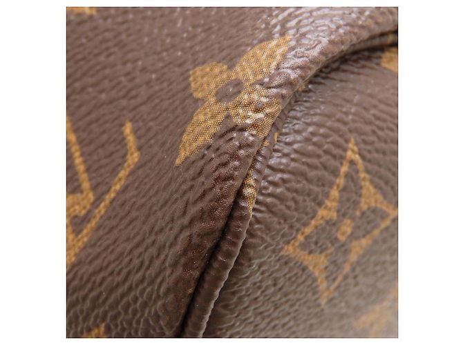 Borsa Tote Louis Vuitton Monogram Neverfull PM Marrone Fuschia - vista 30