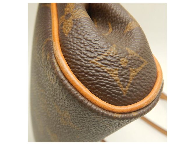 Borsa a tracolla Louis Vuitton Monogram Eva Marrone - vista 14