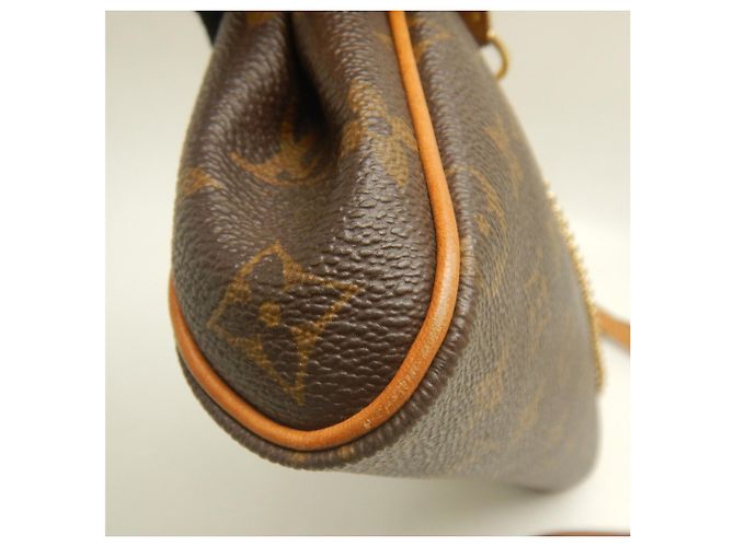 Borsa a tracolla Louis Vuitton Monogram Eva Marrone - vista 15