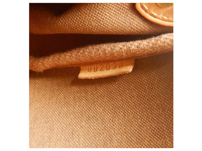 Borsa a tracolla Louis Vuitton Monogram Eva Marrone - vista 19