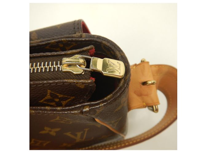 Louis Vuitton Monogram Vivacite GM Schultertasche Braun - Ansicht 11
