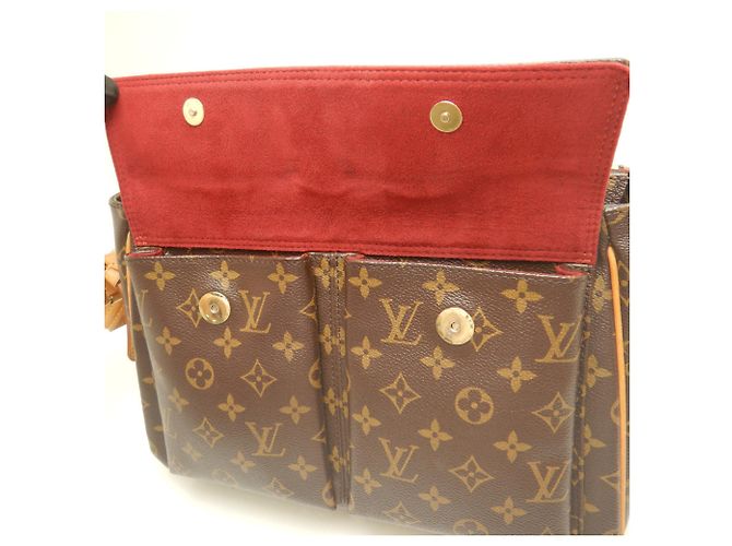 Louis Vuitton Monogram Vivacite GM Schultertasche Braun - Ansicht 12