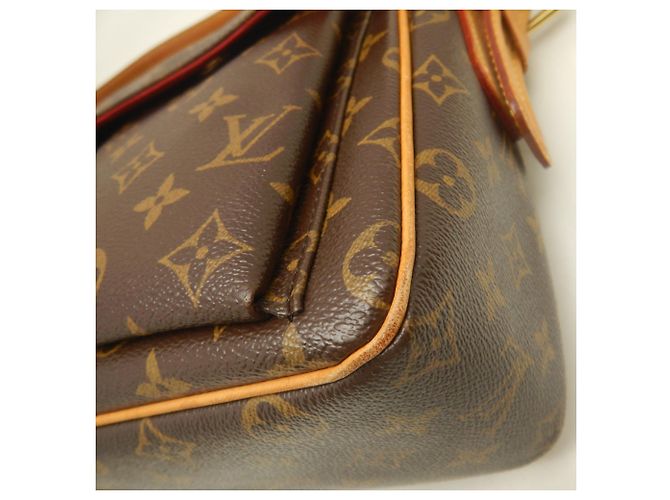 Louis Vuitton Monogram Vivacite GM Schultertasche Braun - Ansicht 15