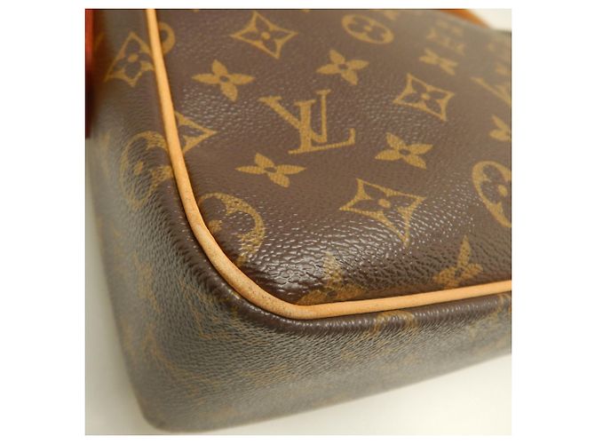 Louis Vuitton Monogram Vivacite GM Schultertasche Braun - Ansicht 16