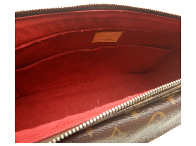 Louis Vuitton Monogram Vivacite GM Schultertasche Braun - Ansicht 5