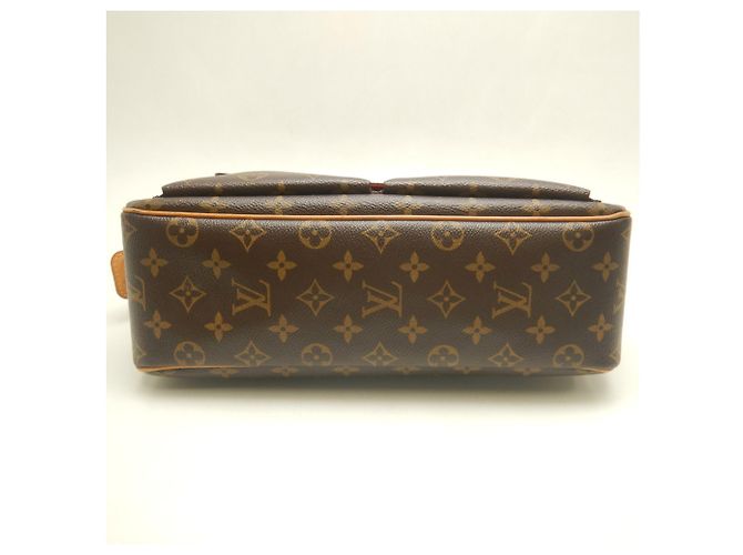 Louis Vuitton Monogram Vivacite GM Schultertasche Braun - Ansicht 7