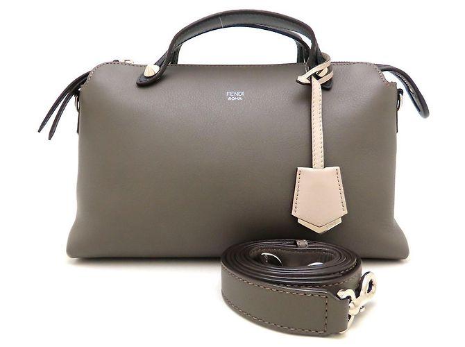 Borsa a tracolla Fendi By The Way Medium Marrone - vista 2