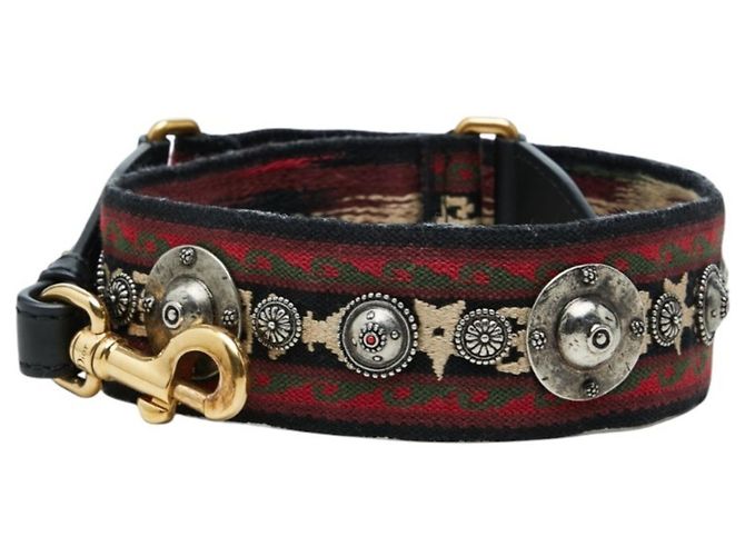 Tracolla Christian Dior Nero Multicolore - vista 2