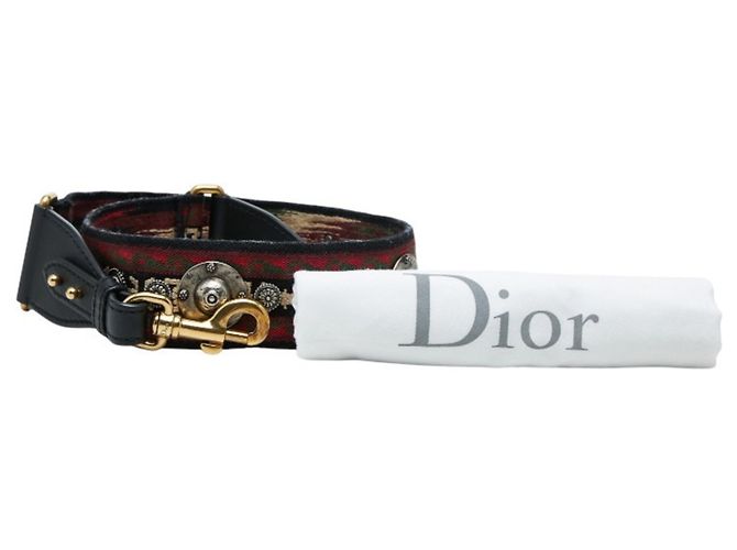 Tracolla Christian Dior Nero Multicolore - vista 6