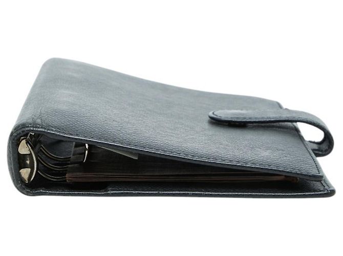 Louis Vuitton Taiga Agenda MM Notebook Cover Noir - vue 3