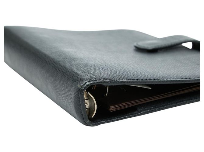 Louis Vuitton Taiga Agenda MM Notebook Cover Noir - vue 4