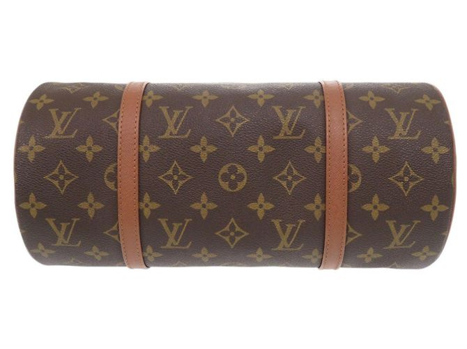Borsa a mano Louis Vuitton Papillon 30 Marrone Monogramma - vista 3