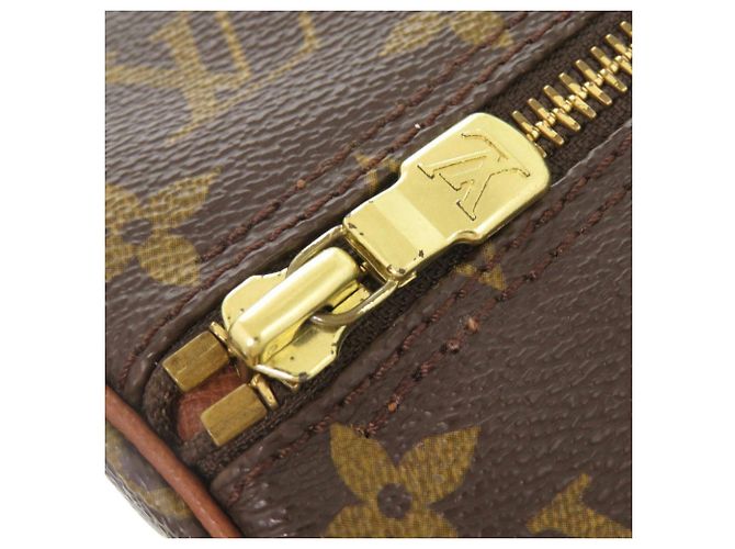 Borsa a mano Louis Vuitton Papillon 30 Marrone Monogramma - vista 9