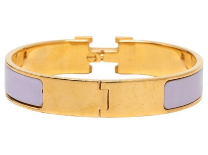 Hermès Click H PM Armband Golden Lila - Ansicht 3