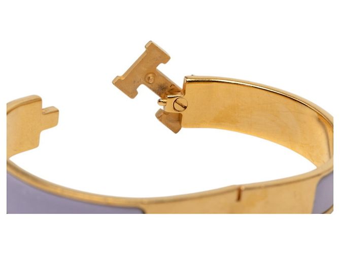 Hermès Click H PM Armband Golden Lila - Ansicht 5