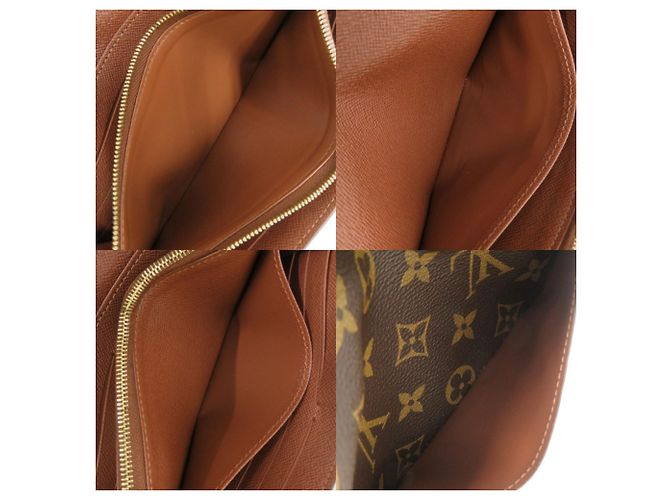 Louis Vuitton Portefeuille Sarah Monogram Long Wallet Marrone Monogramma - vista 7