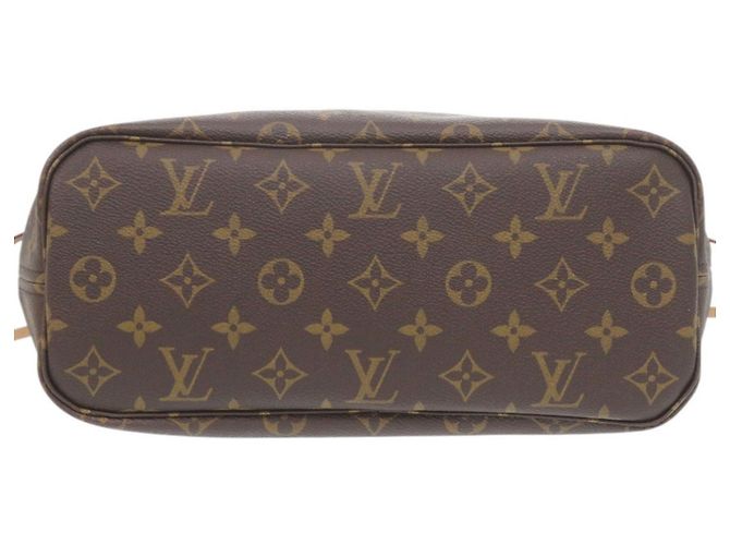 Bolso Tote Louis Vuitton Neverfull PM Monogram Castaño Monograma - vista 4