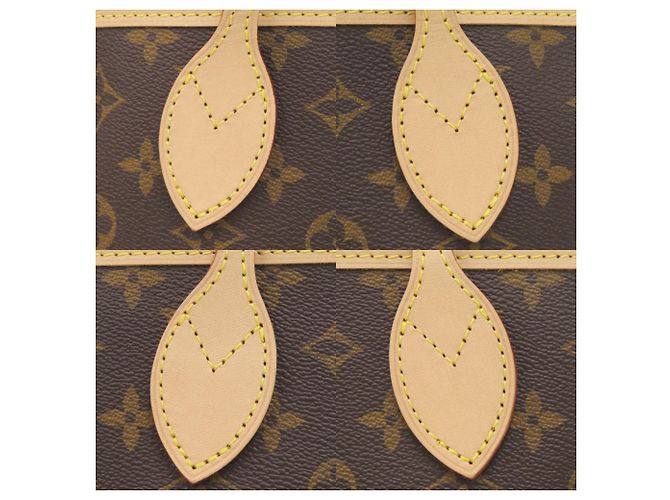 Bolso Tote Louis Vuitton Neverfull PM Monogram Castaño Monograma - vista 9
