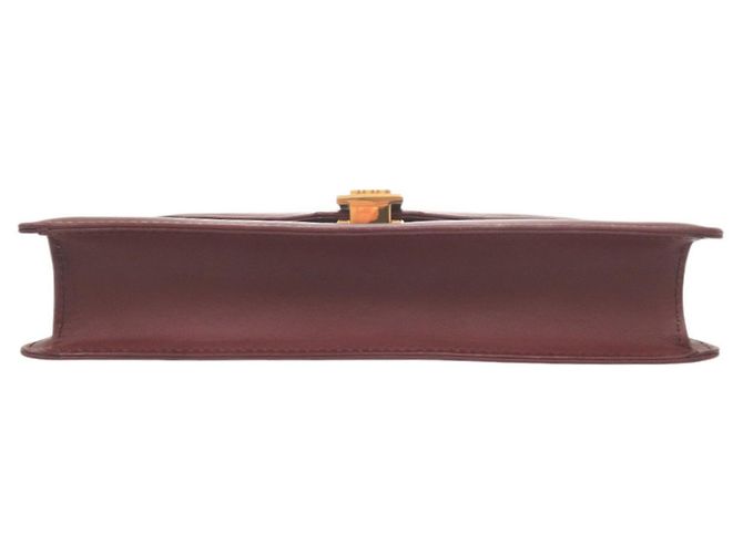 Borsa a tracolla Cartier Must Line in pelle Bordeaux Bordò - vista 3