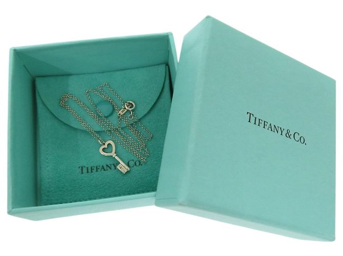Collana Chiave Cuore Tiffany & Co. Argento - vista 2