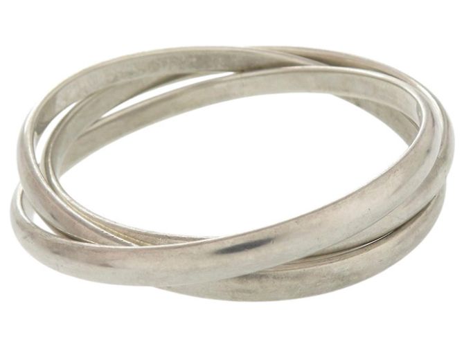 Tiffany & Co. Bracciale Triplo Heavy Trinity in Argento Sterling 925 - vista 2