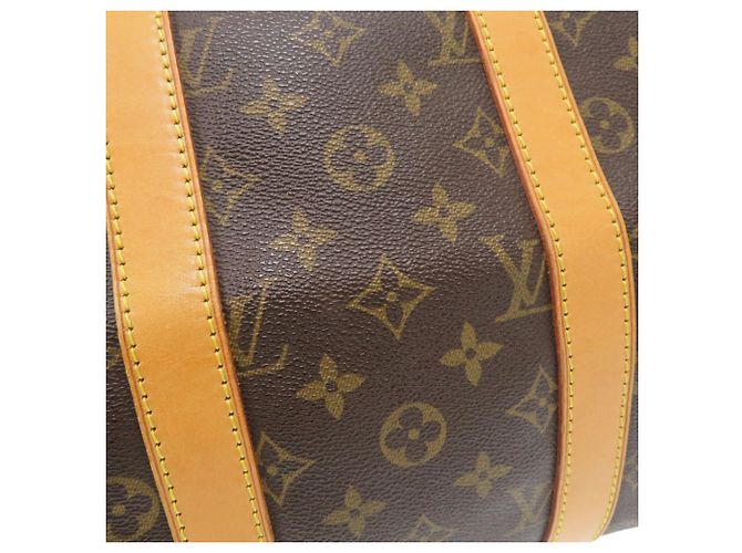 Borsa Boston Louis Vuitton Keepall 45 Monogram Marrone Monogramma - vista 8