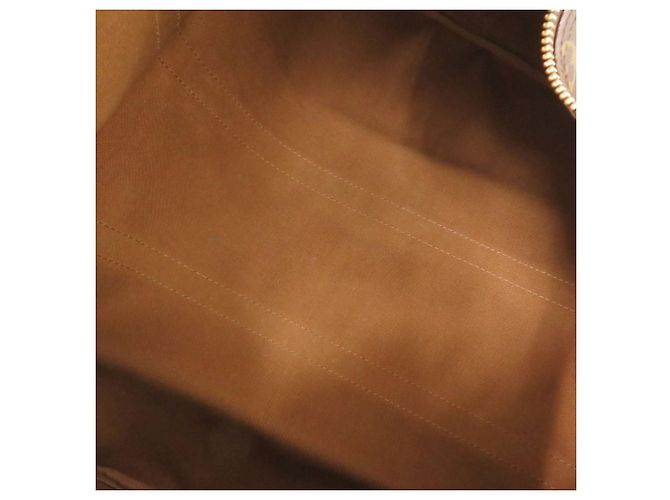Louis Vuitton Keepall Bandoulière 45 Monogram Boston Bag Marrone Monogramma - vista 5