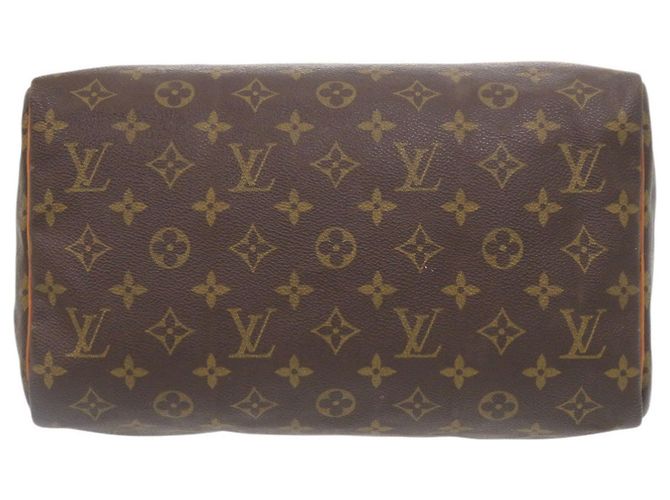 Borsa a mano Louis Vuitton Speedy 30 Monogram Marrone Monogramma - vista 3