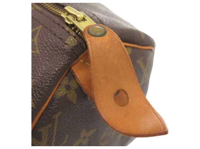Borsa a mano Louis Vuitton Speedy 30 Monogram Marrone Monogramma - vista 7