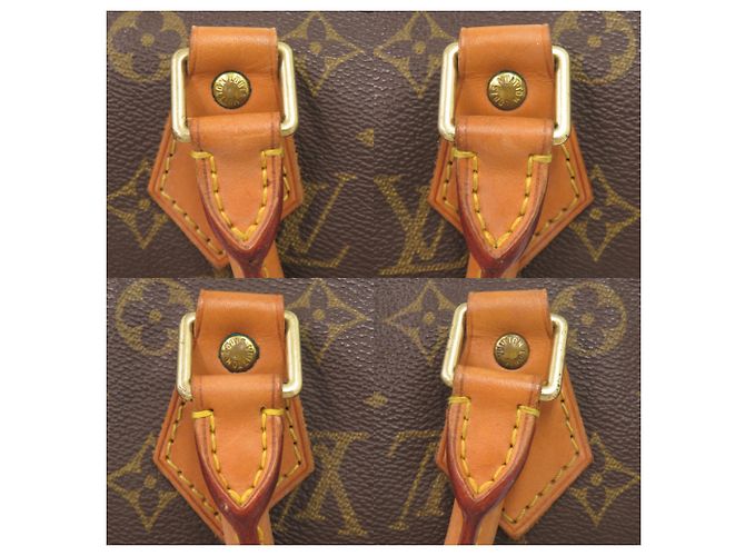 Borsa a mano Louis Vuitton Speedy 30 Monogram Marrone Monogramma - vista 9