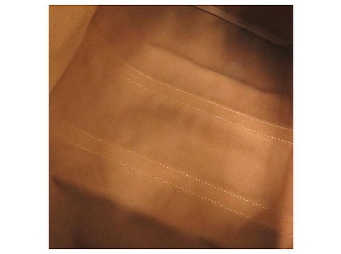 Louis Vuitton Keepall Bandoulière 45 Boston Bag Marrone Monogramma - vista 5