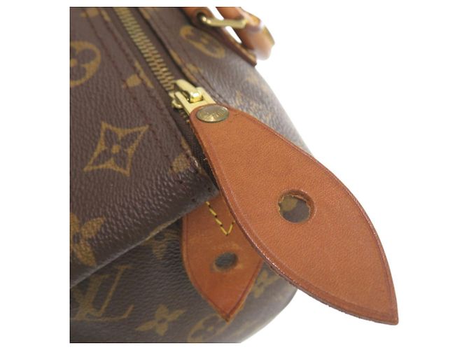 Borsa Louis Vuitton Speedy 30 Monogram Marrone Monogramma - vista 9