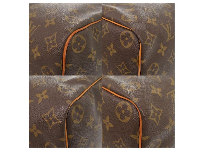 Borsa Louis Vuitton Speedy 35 Monogram Marrone Monogramma - vista 4