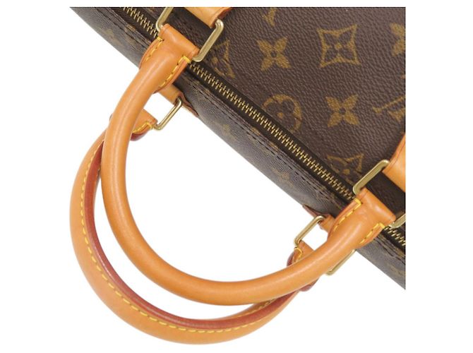 Borsa Louis Vuitton Speedy 35 Monogram Marrone Monogramma - vista 7