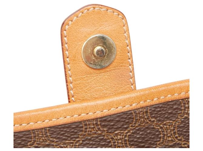 Céline Borsa a tracolla Celine Macadam Marrone - vista 11