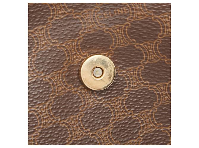 Céline Borsa a tracolla Celine Macadam Marrone - vista 12