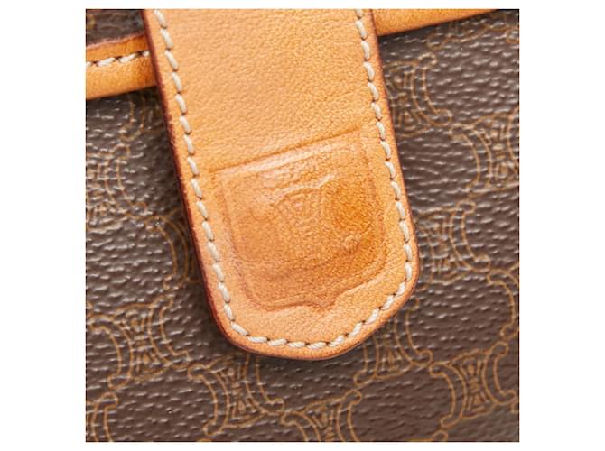 Céline Borsa a tracolla Celine Macadam Marrone - vista 14