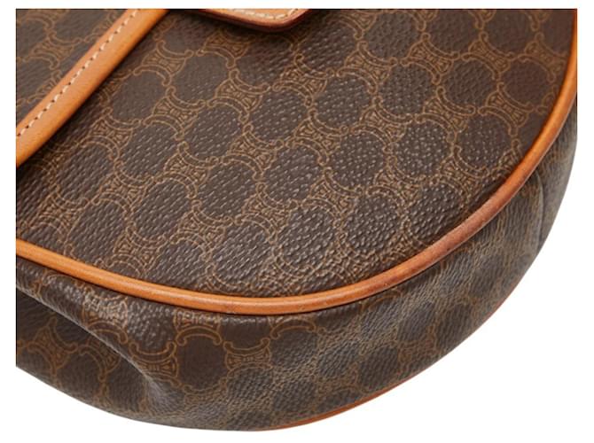 Céline Borsa a tracolla Celine Macadam Marrone - vista 4