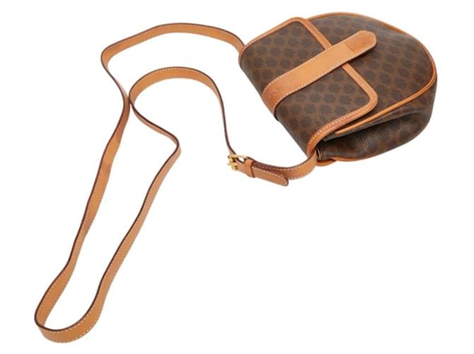 Céline Borsa a tracolla Celine Macadam Marrone - vista 8