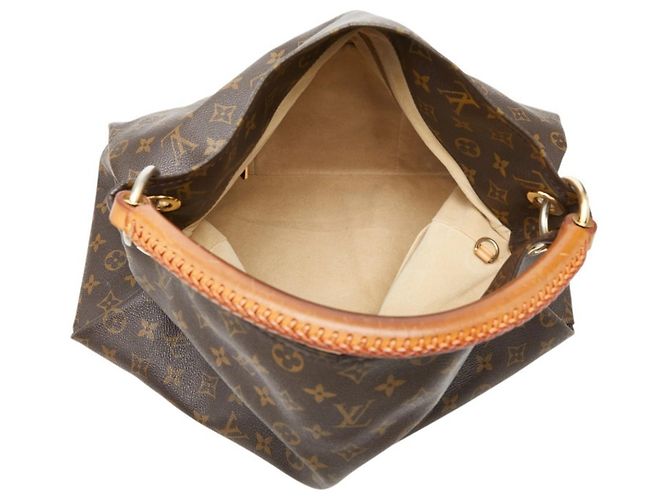 Borsa Louis Vuitton Monogram Artsy MM One-Shoulder Bag Marrone - vista 10