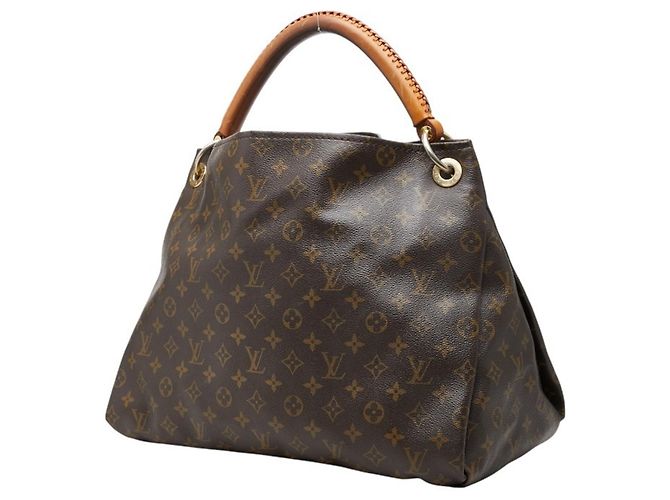 Borsa Louis Vuitton Monogram Artsy MM One-Shoulder Bag Marrone - vista 2