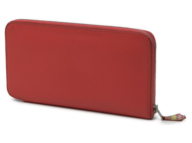 Hermès Portafoglio lungo Hermes Azap Rosa - vista 2