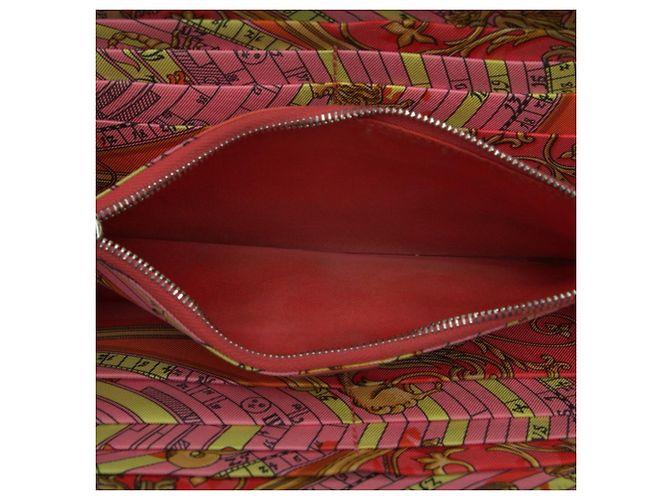 Hermès Portafoglio lungo Hermes Azap Rosa - vista 4