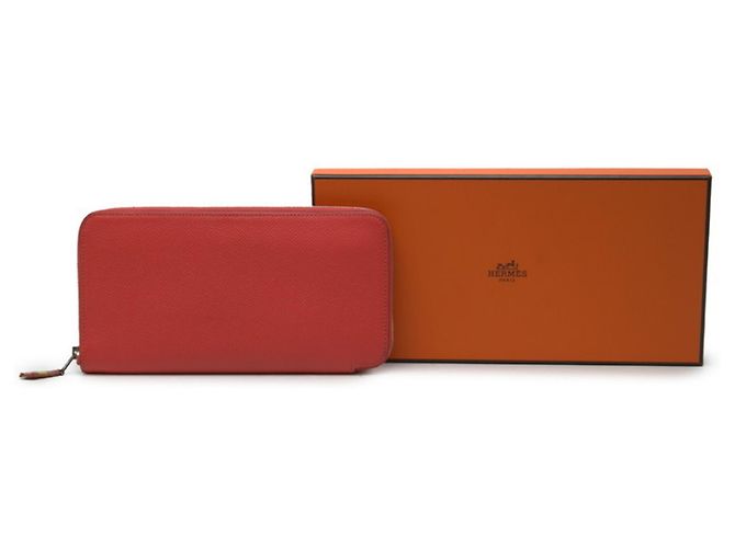 Hermès Portafoglio lungo Hermes Azap Rosa - vista 7