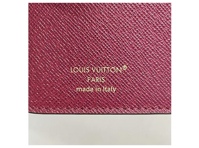Louis Vuitton Monogram Portefeuille Lou Wallet in Fuchsia Fuschia - vista 4