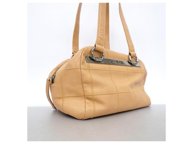 Borsa a tracolla Chanel marrone - vista 2